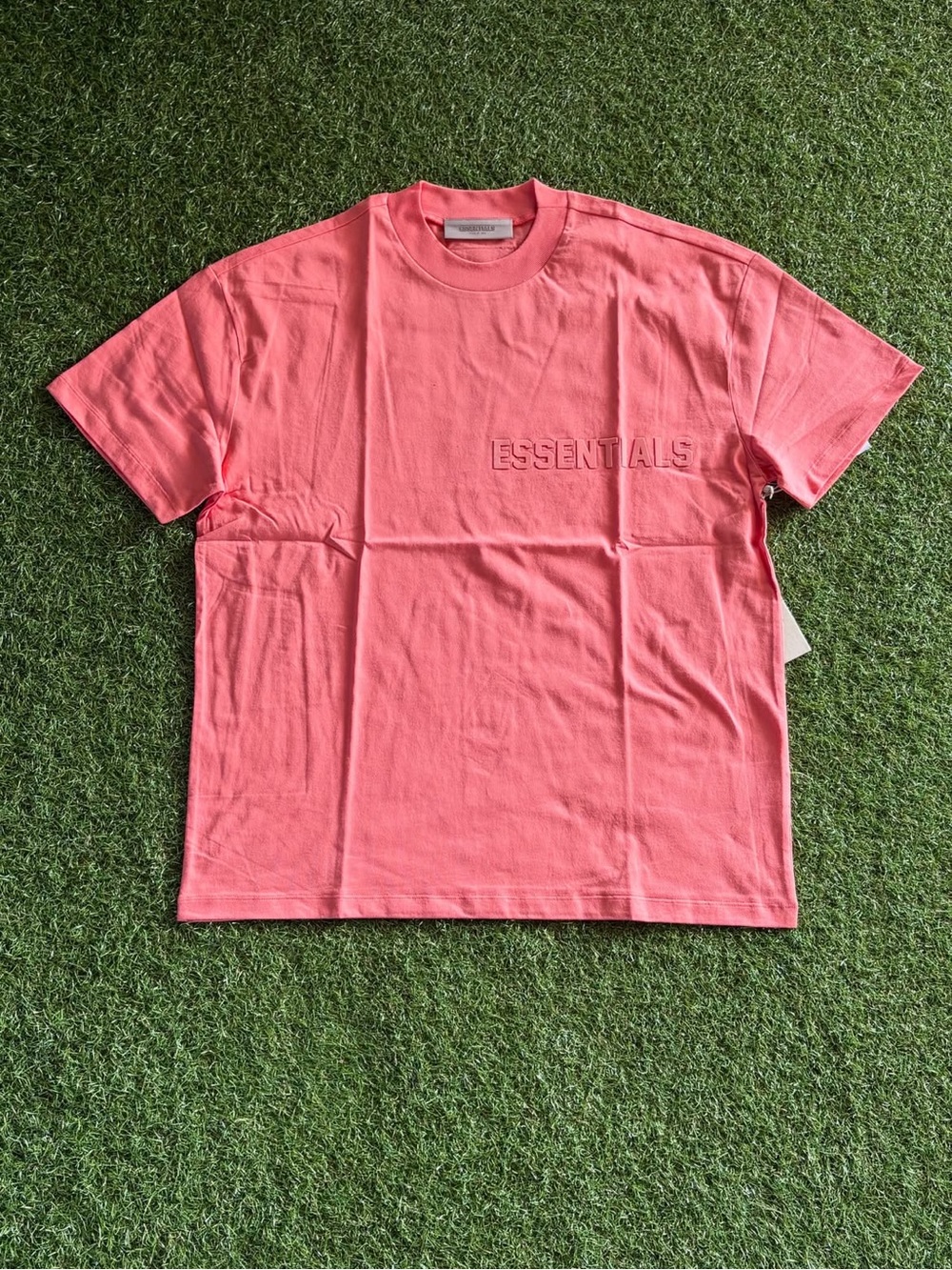 Essentials Fear Of God Coral Tshirt